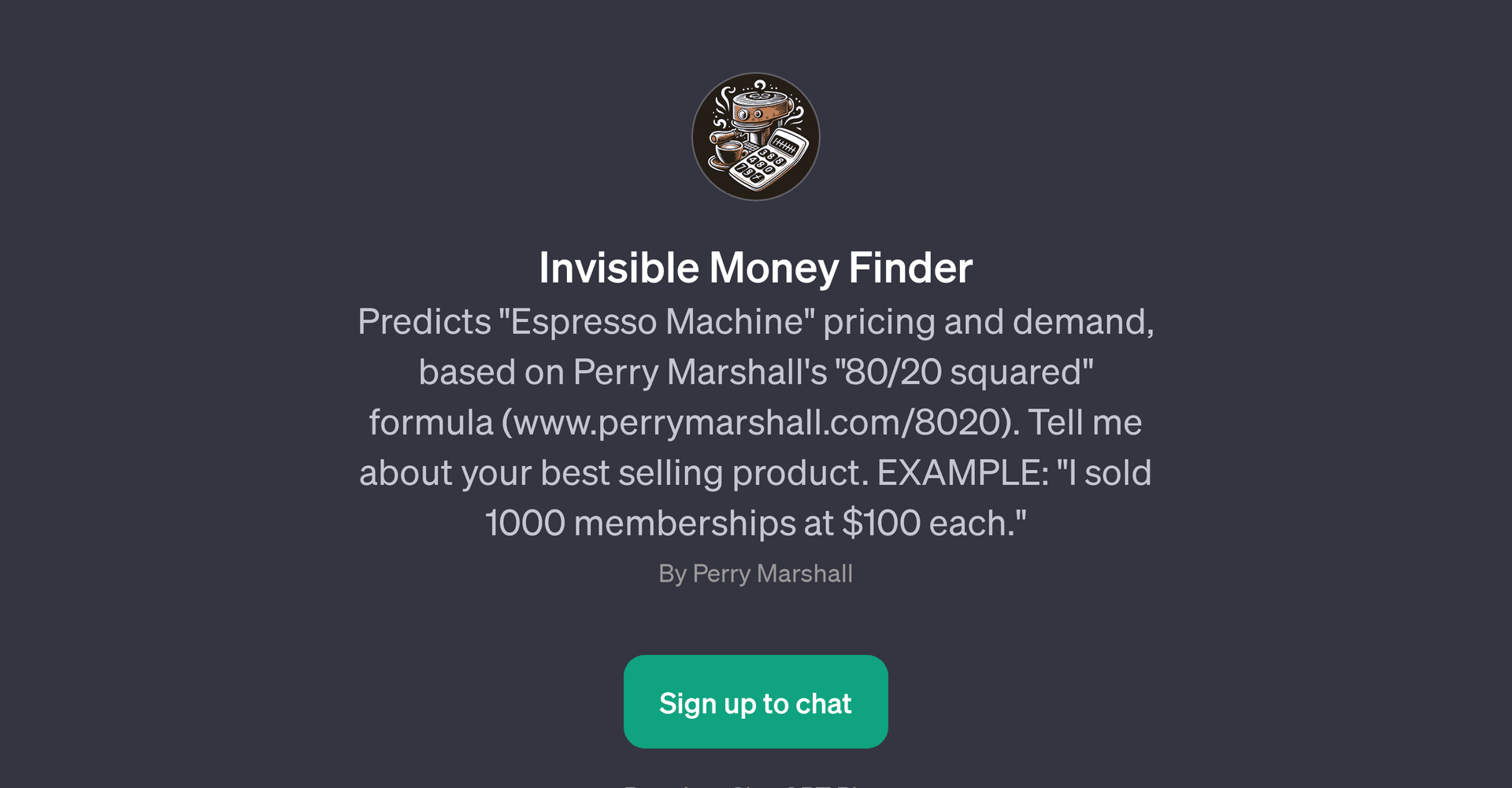 Invisible Money Finder