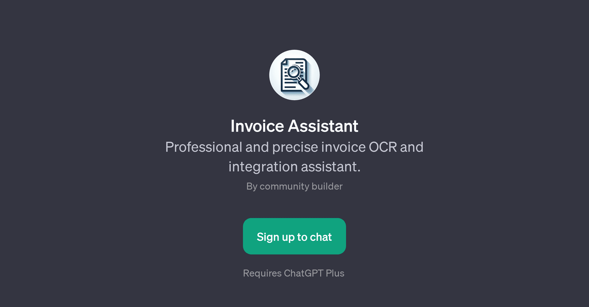 Invoice Assistant