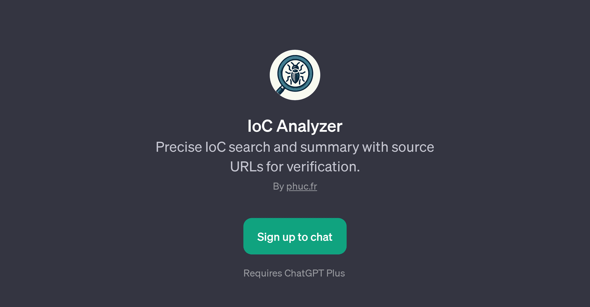 IoC Analyzer