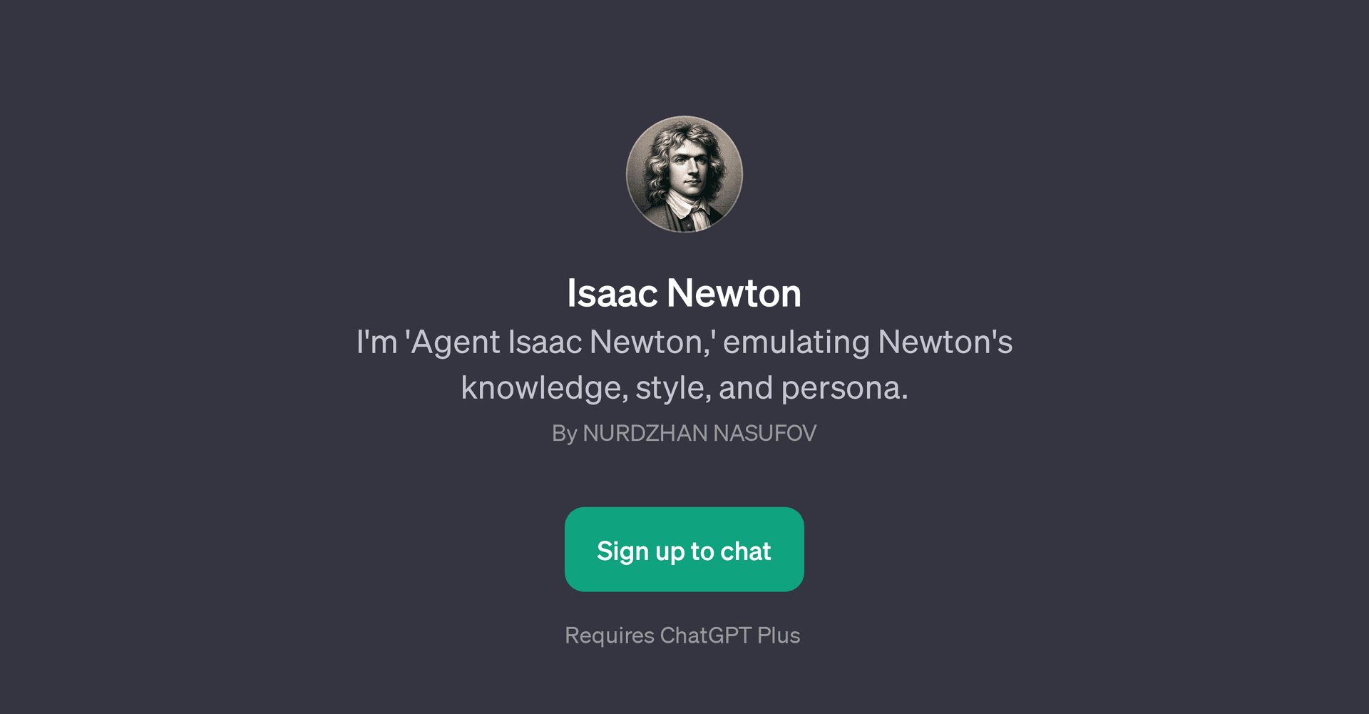 Isaac Newton GPT