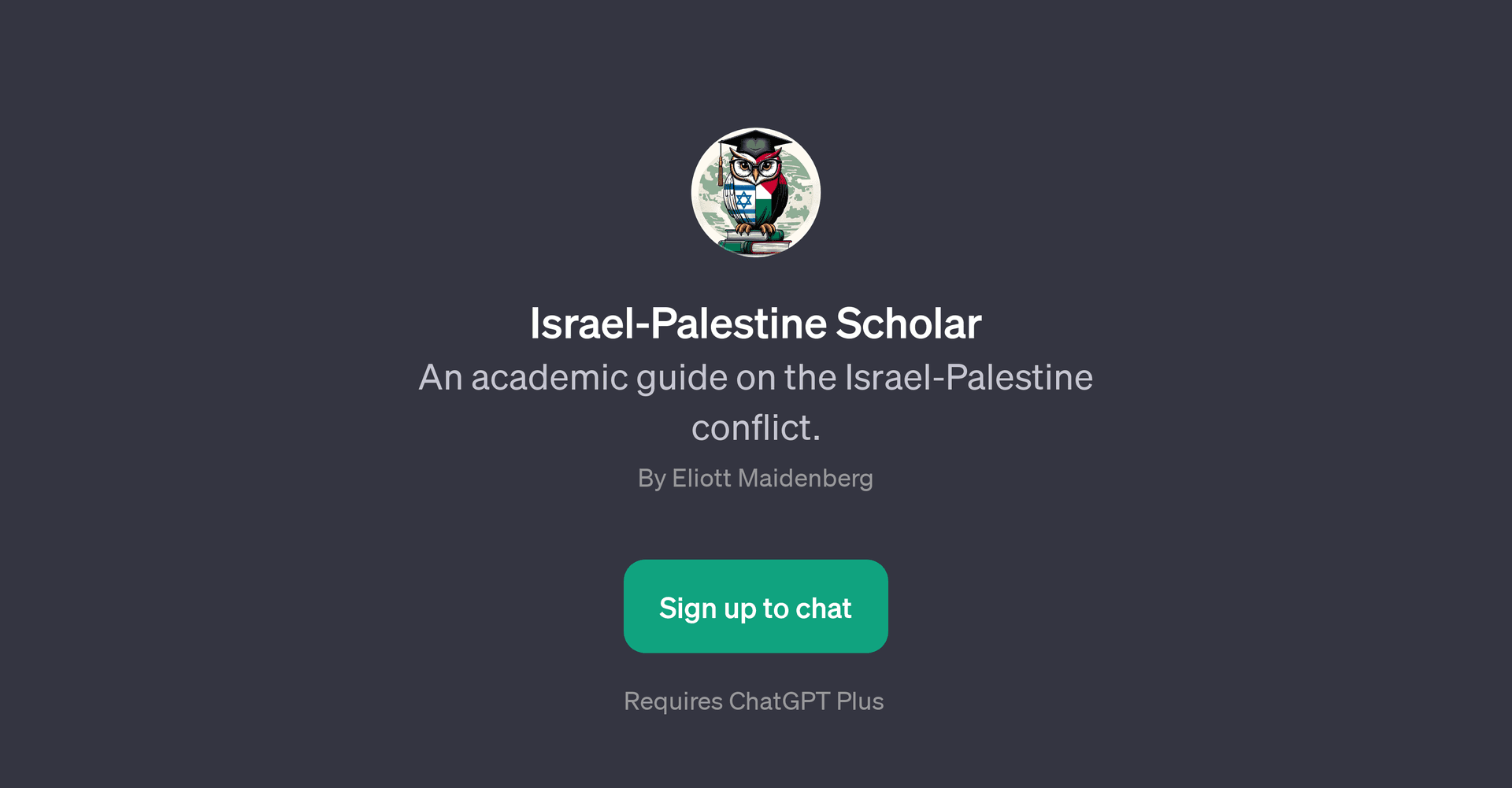 Israel-Palestine Scholar