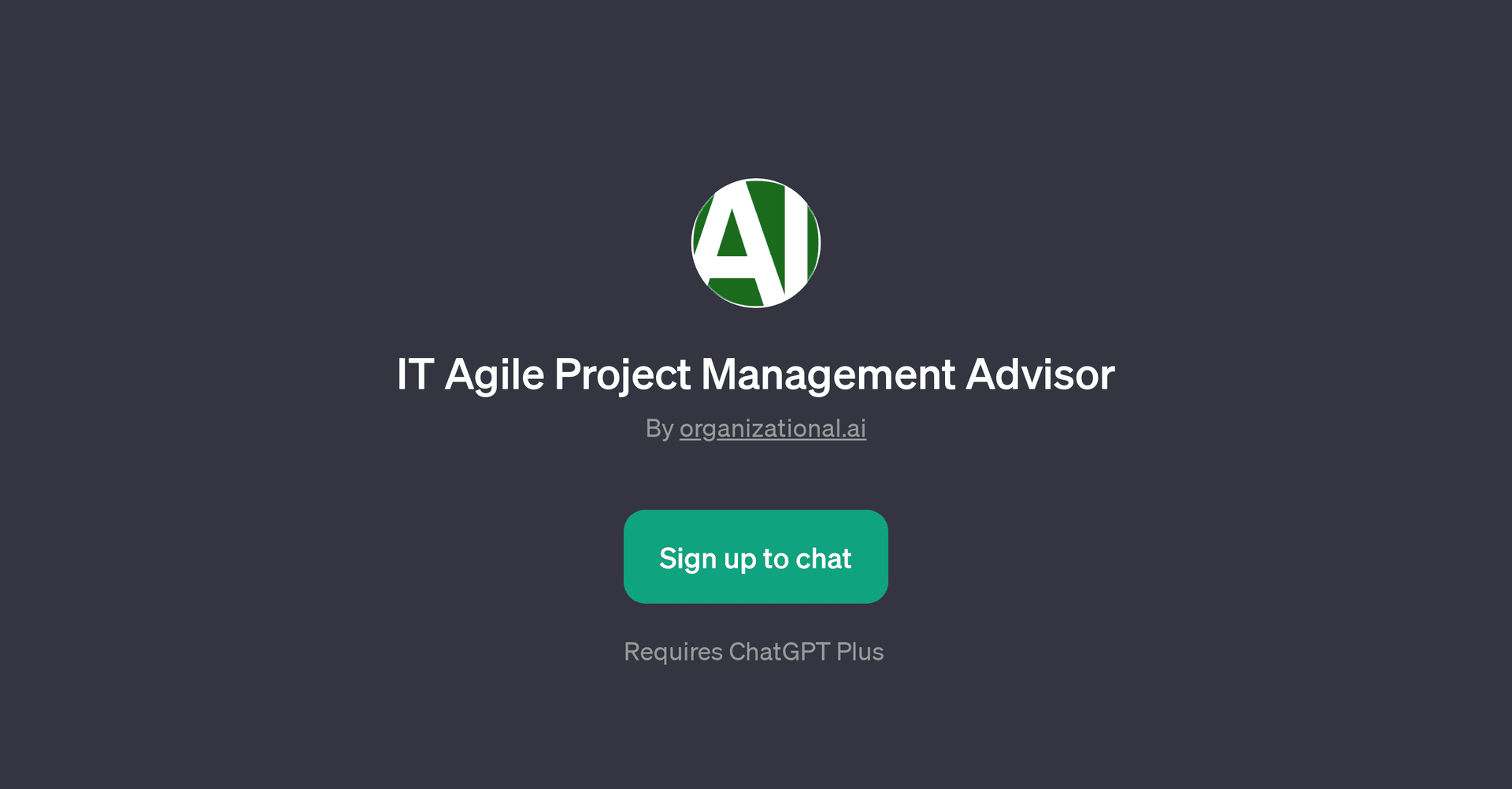IT Agile Project Management Advisor