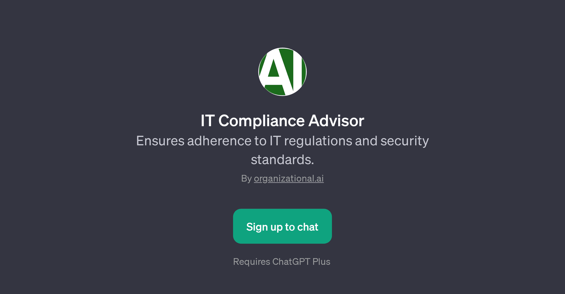 IT Compliance Advisor