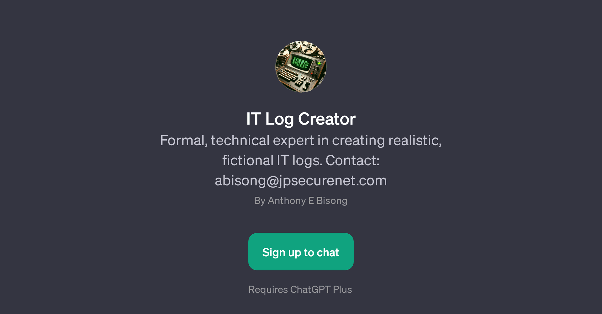 IT Log Creator