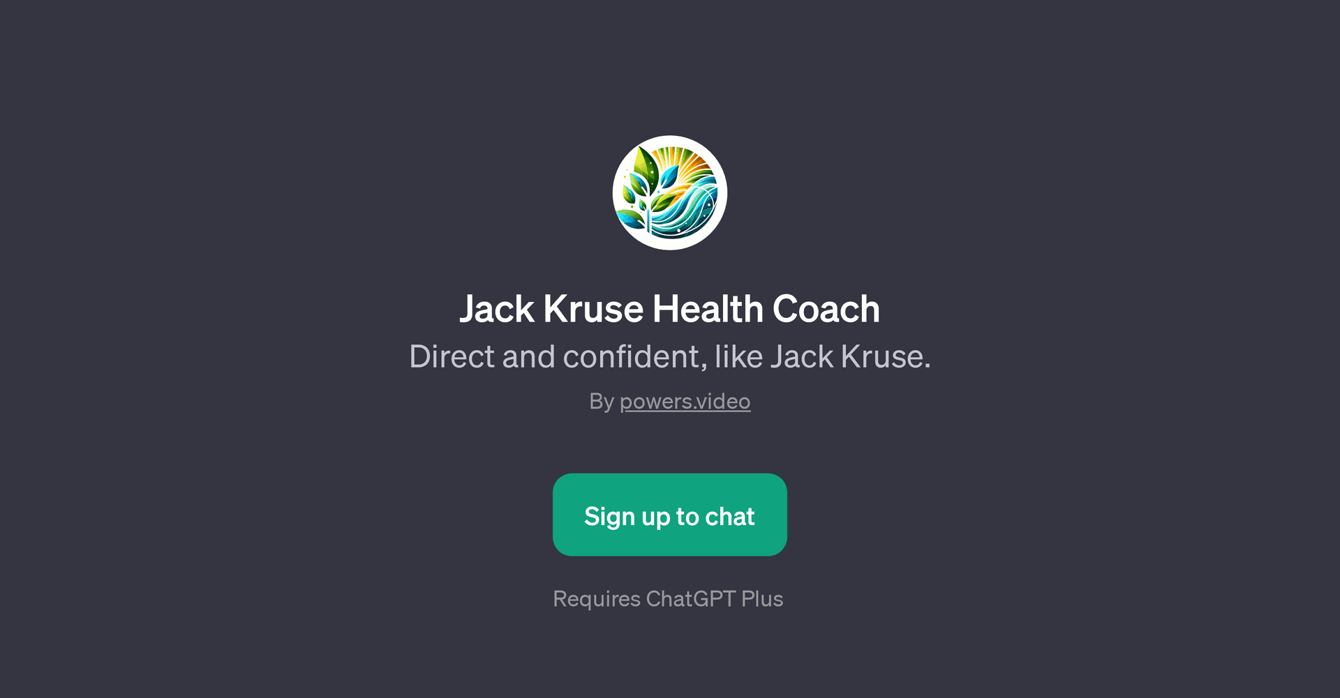 Jack Kruse Health Coach