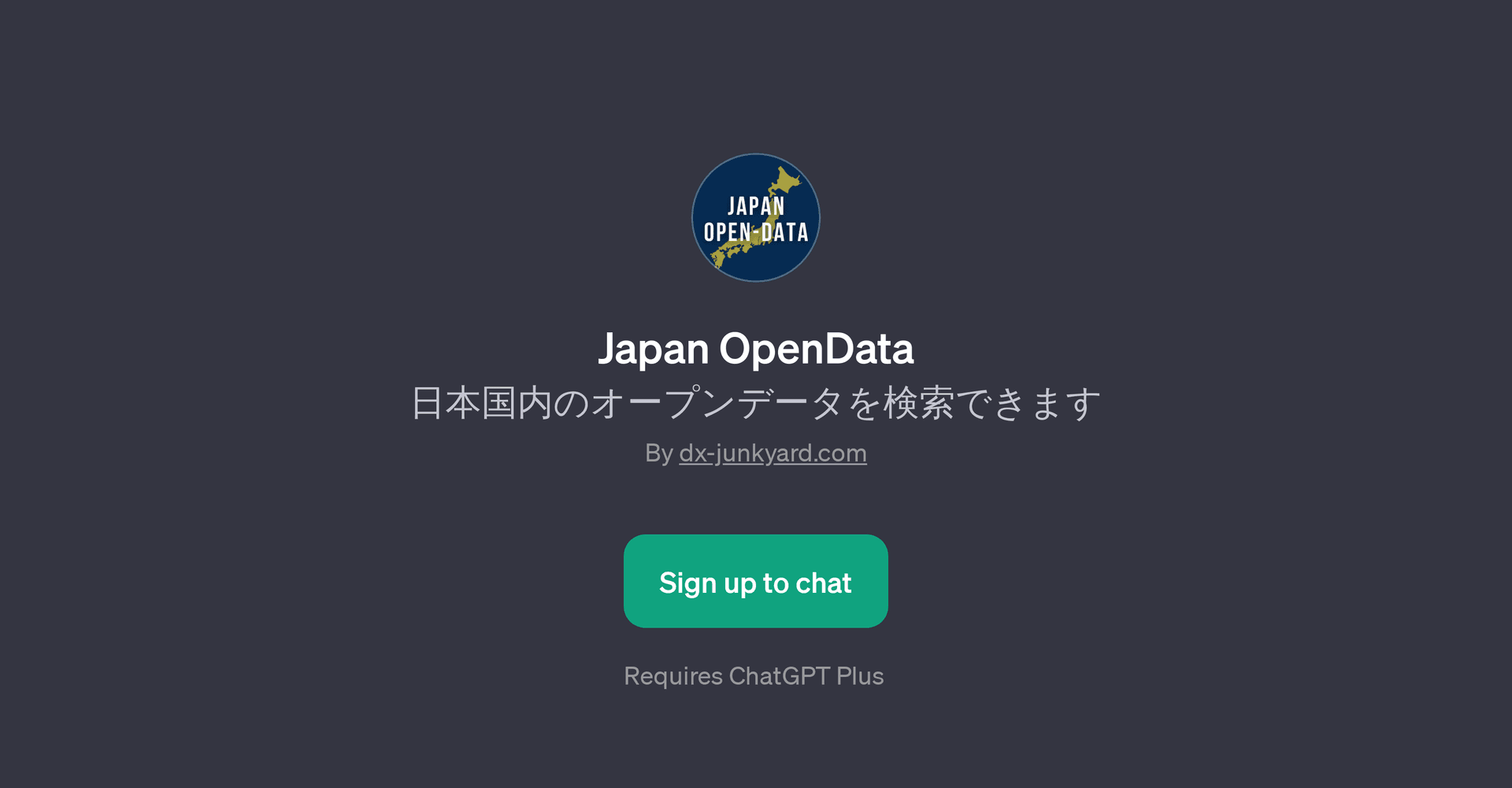 Japan OpenData