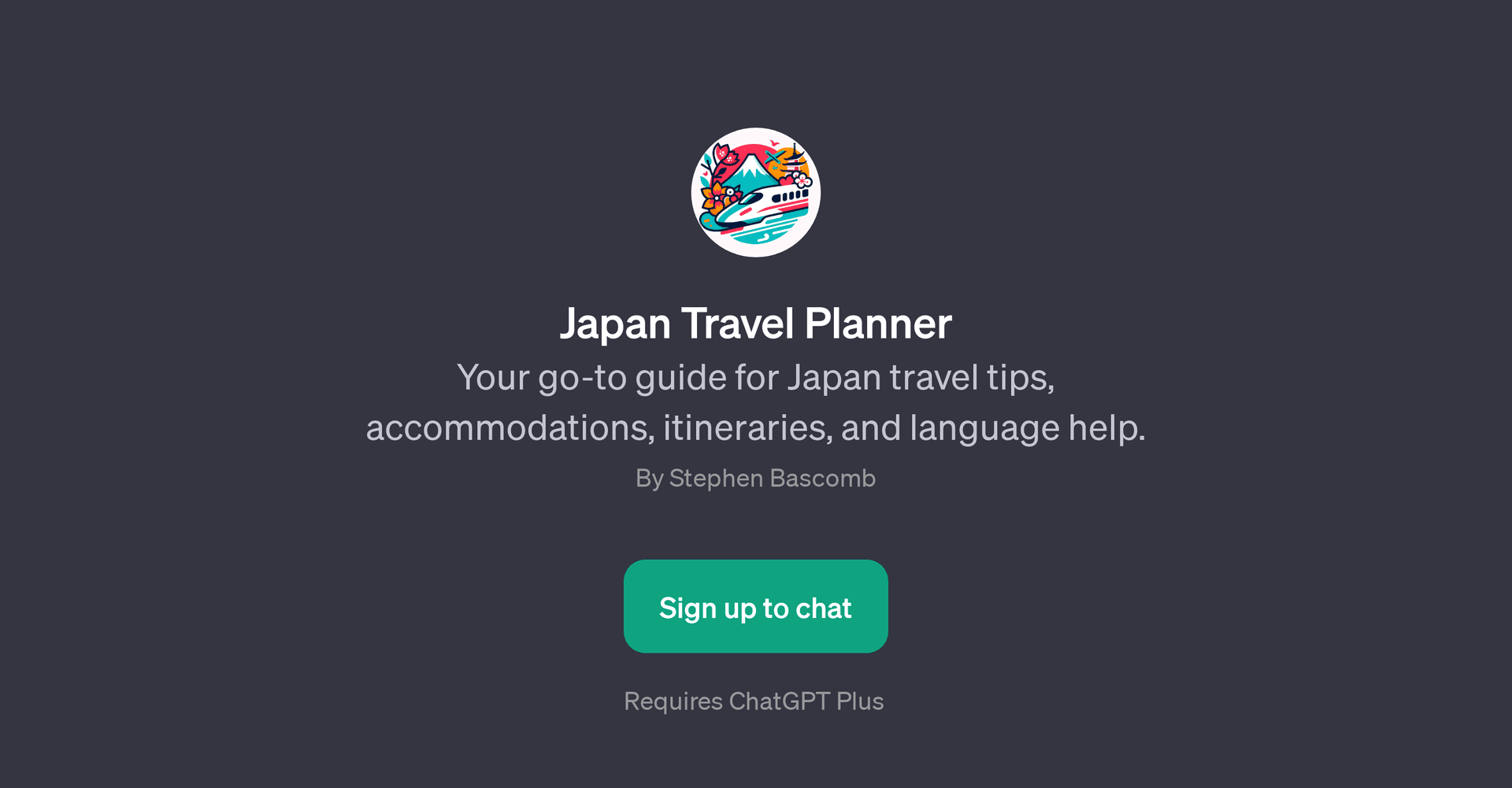 Japan Travel Planner