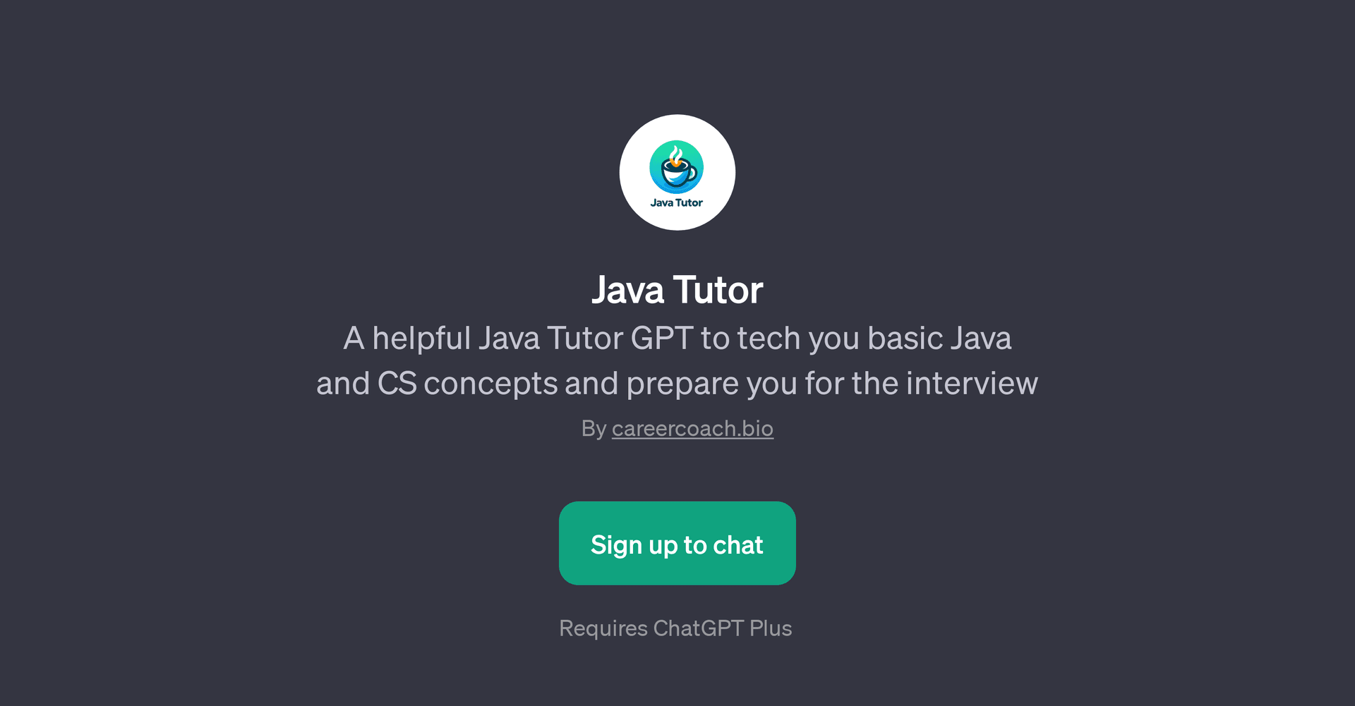 Java Tutor