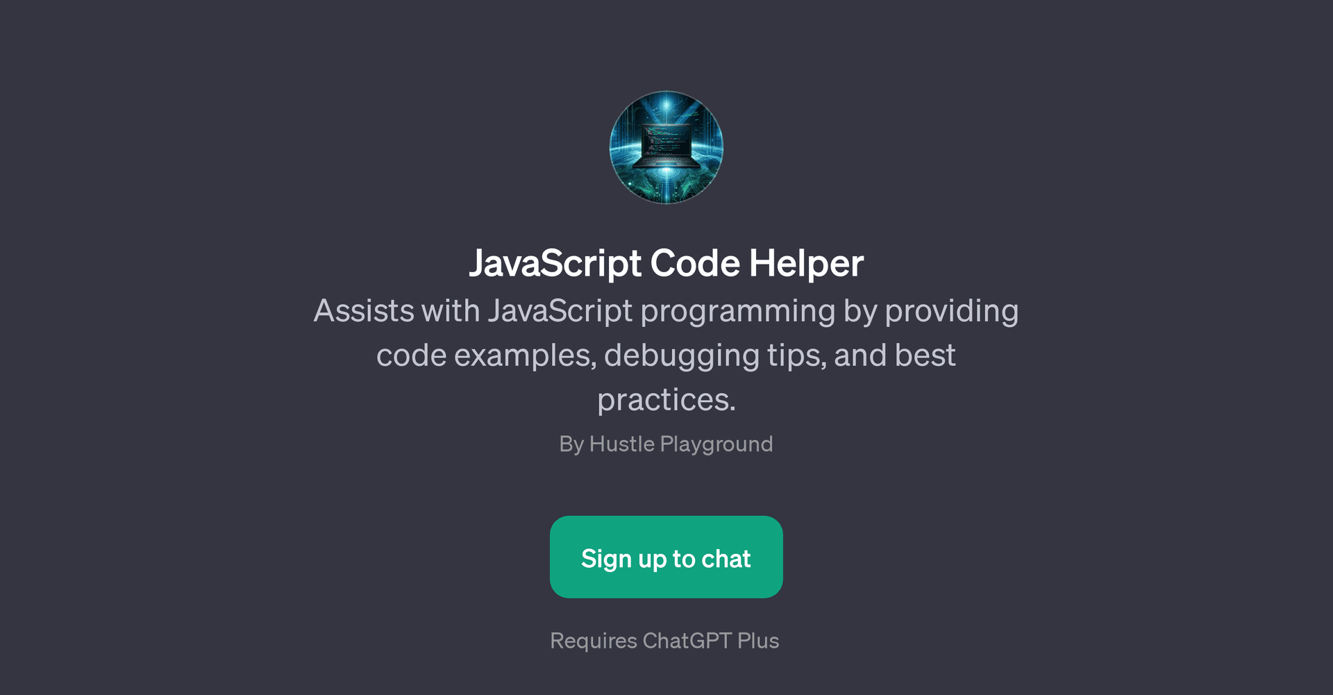 JavaScript Code Helper