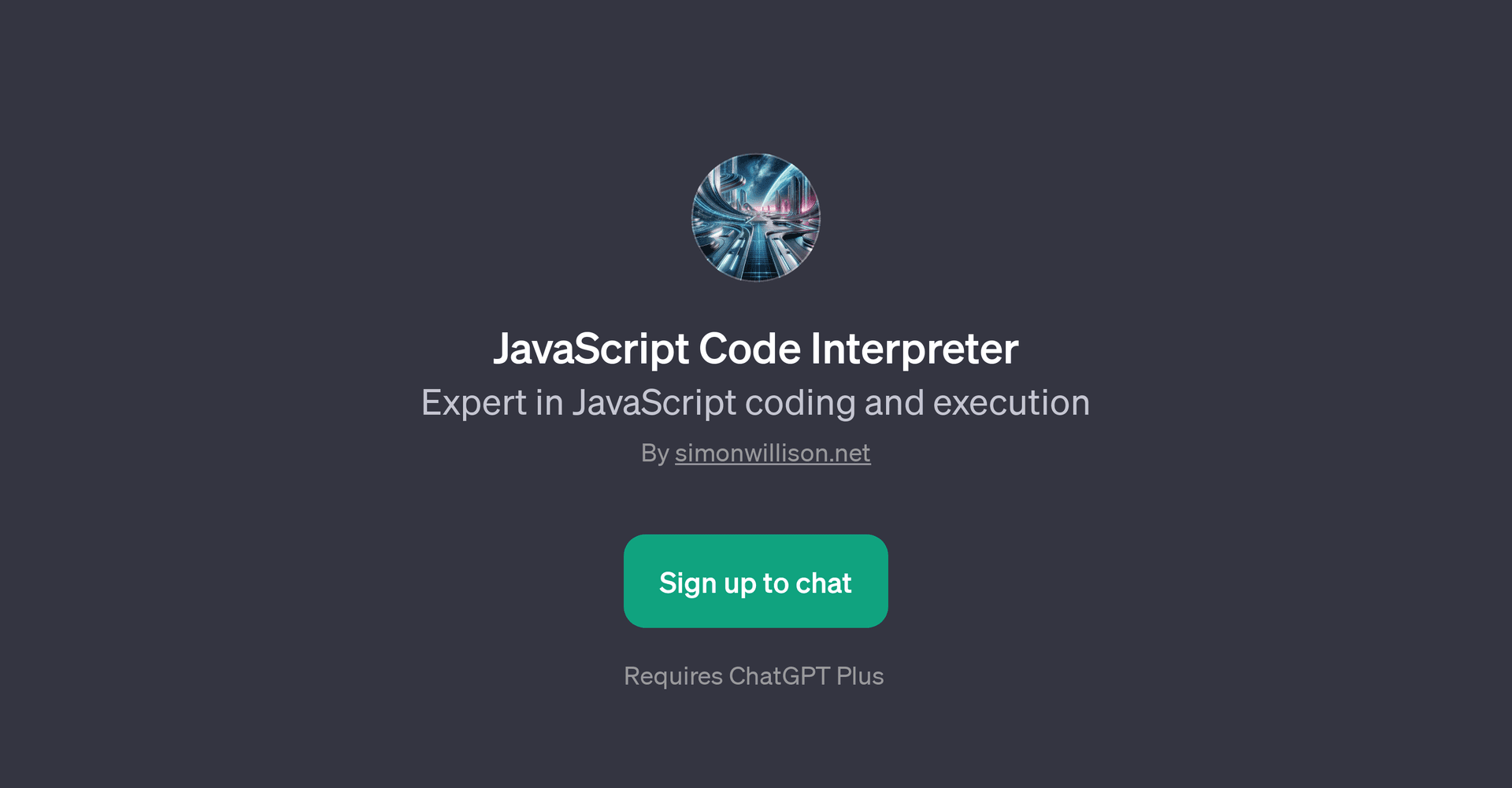 JavaScript Code Interpreter