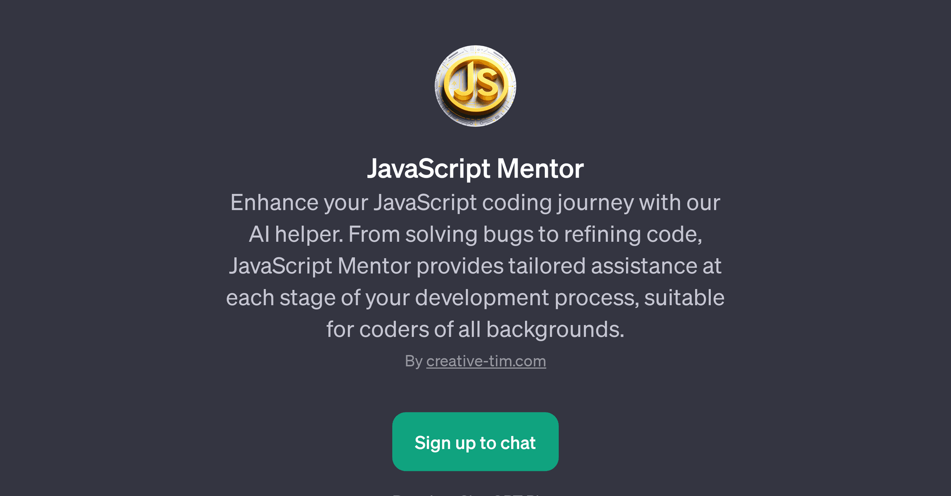 JavaScript Mentor