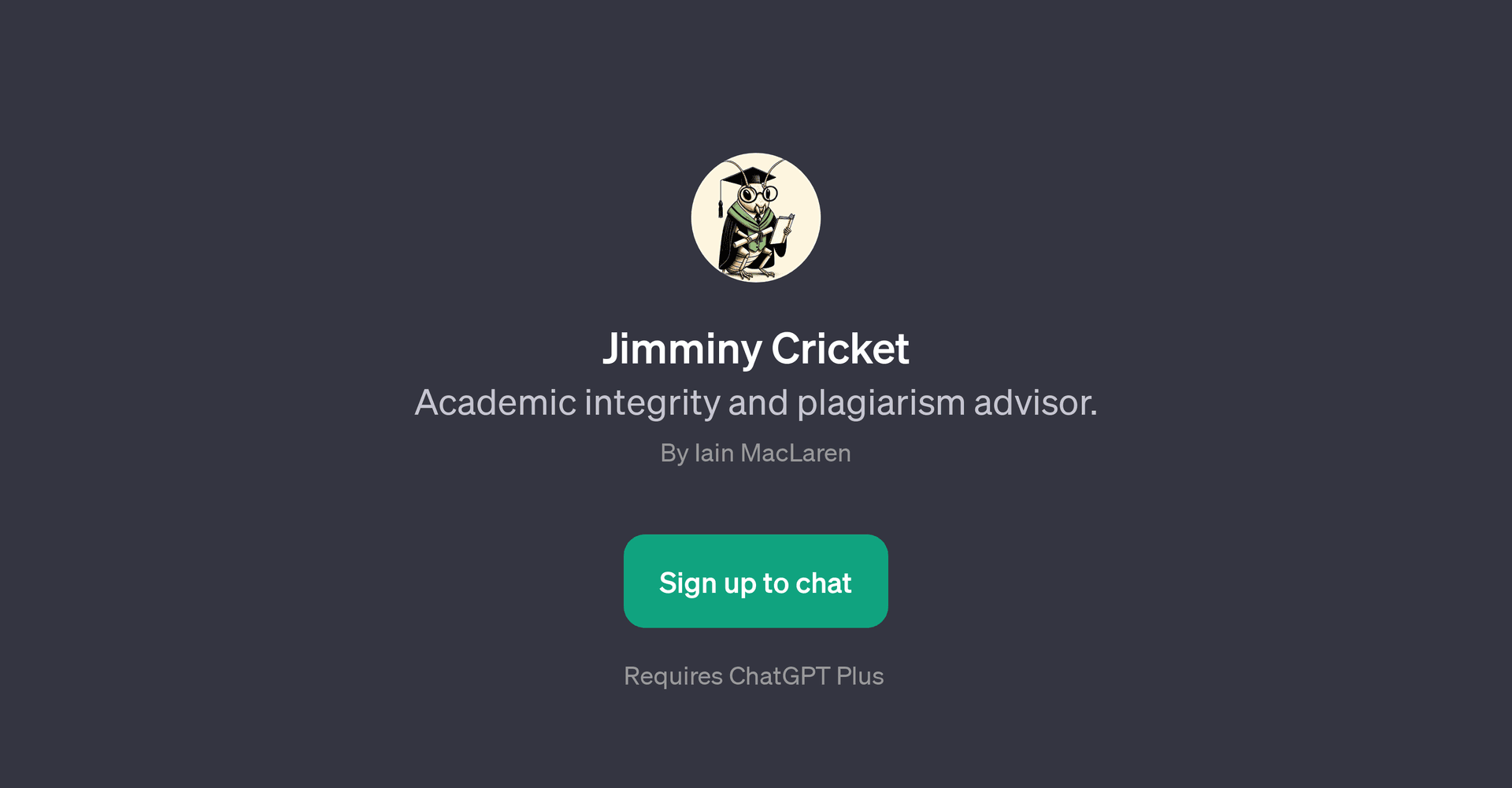 Jimminy Cricket
