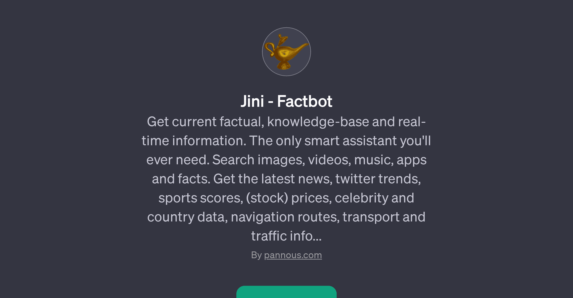 Jini - Factbot