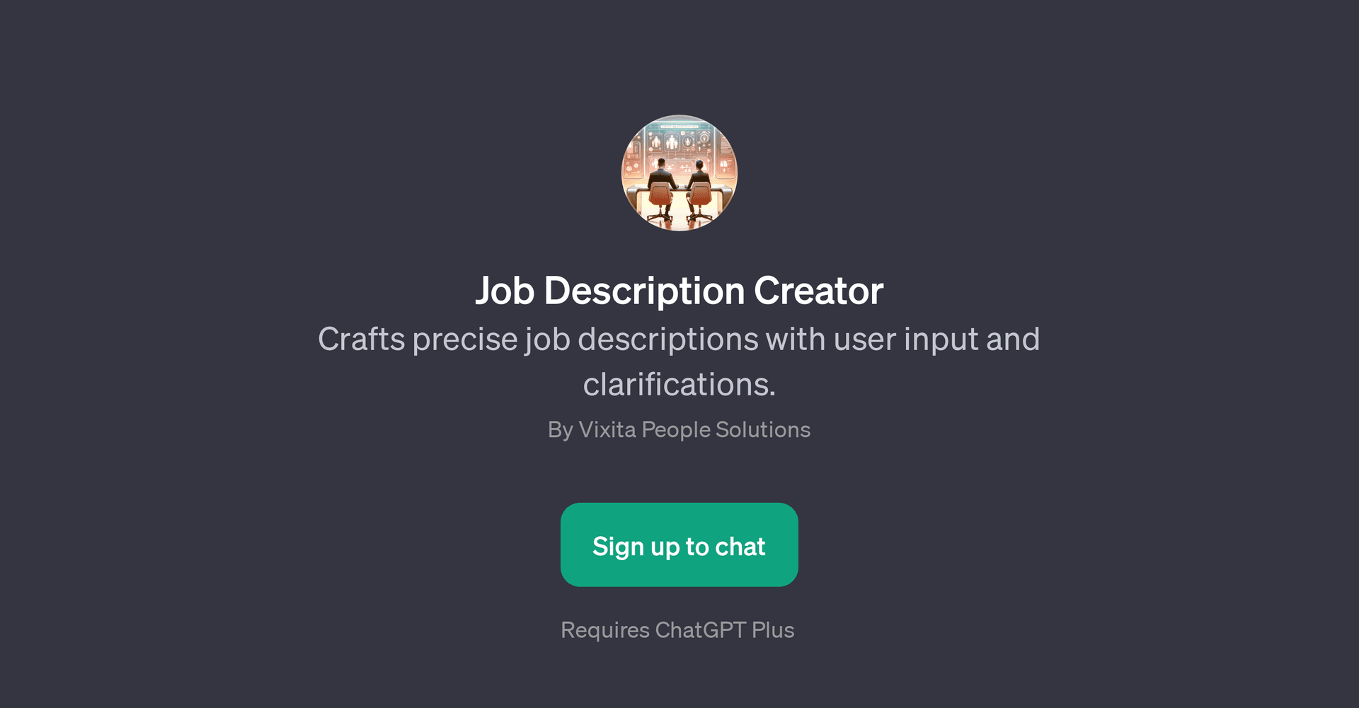Job Description Creator