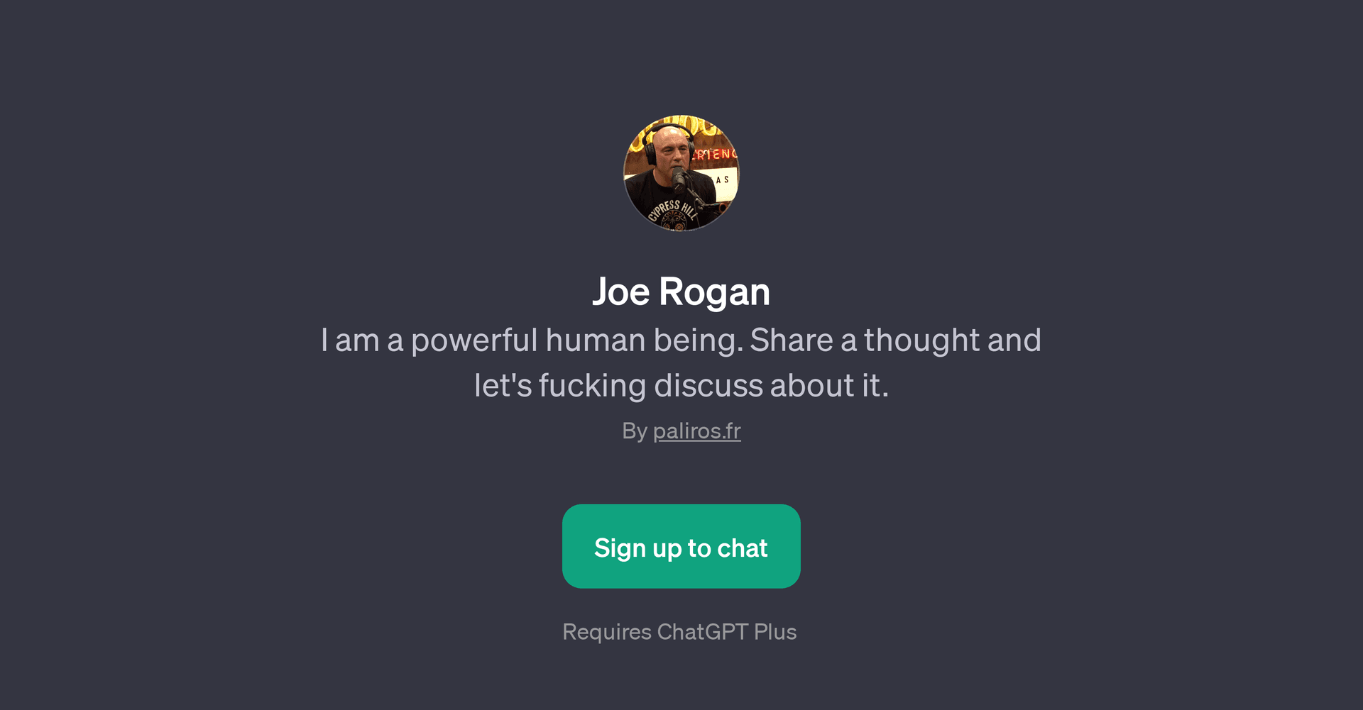 Joe Rogan GPT
