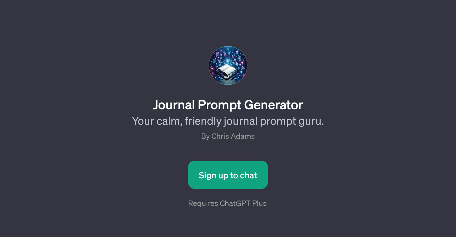 Journal Prompt Generator