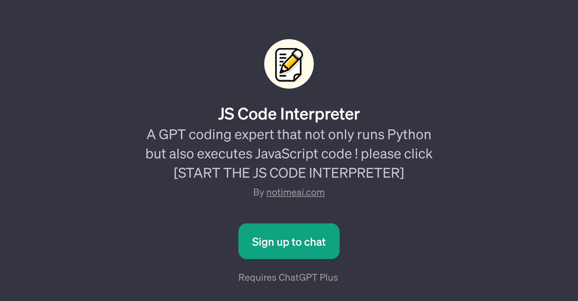 JS Code Interpreter