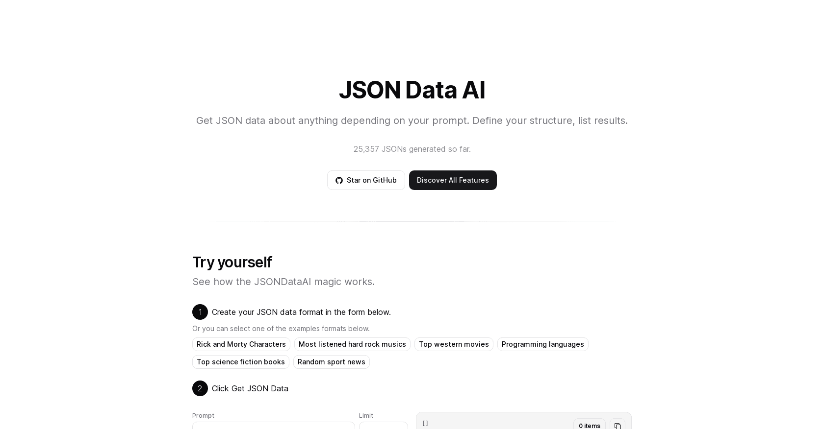 JSON Data