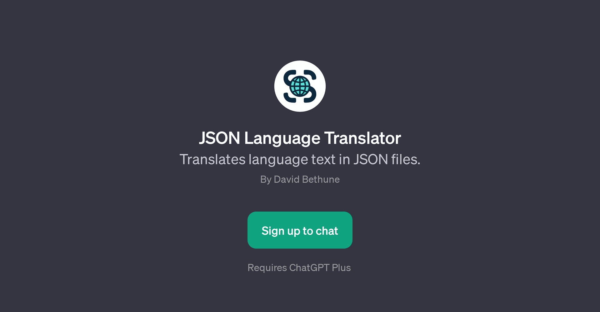 JSON Language Translator GPT