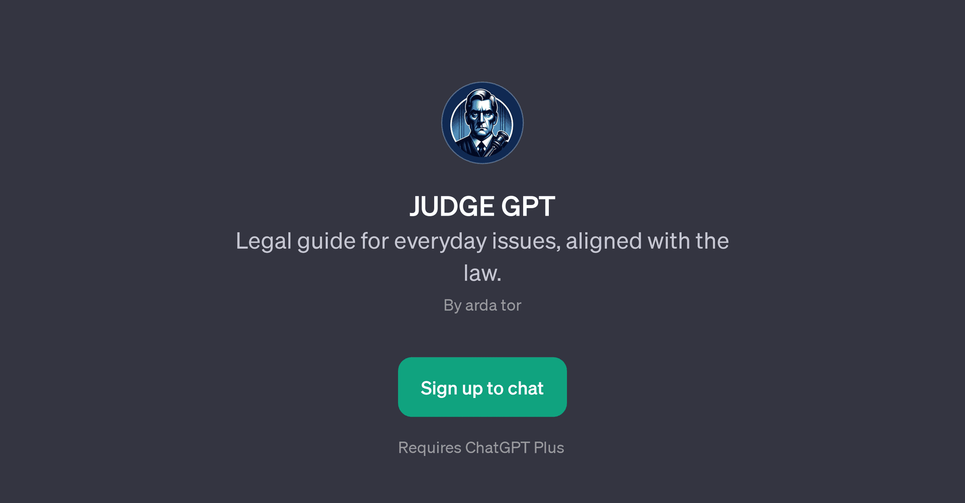 JUDGE GPT