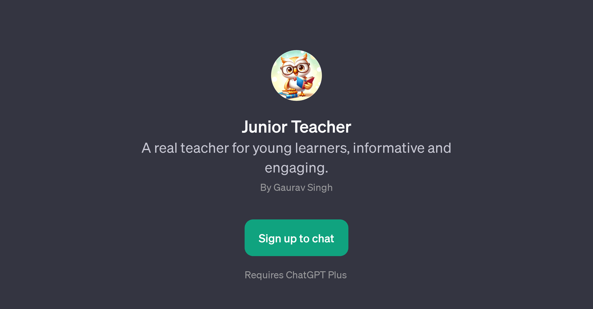 Junior Teacher