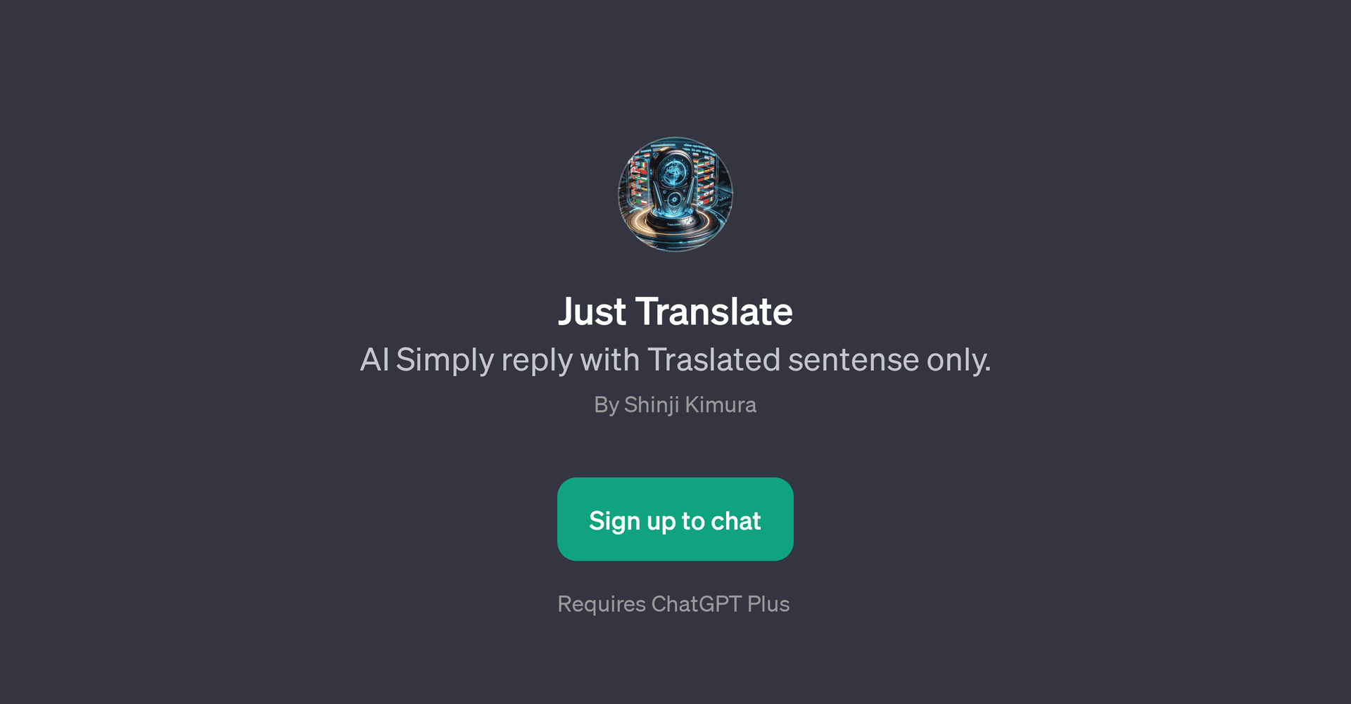 Just Translate