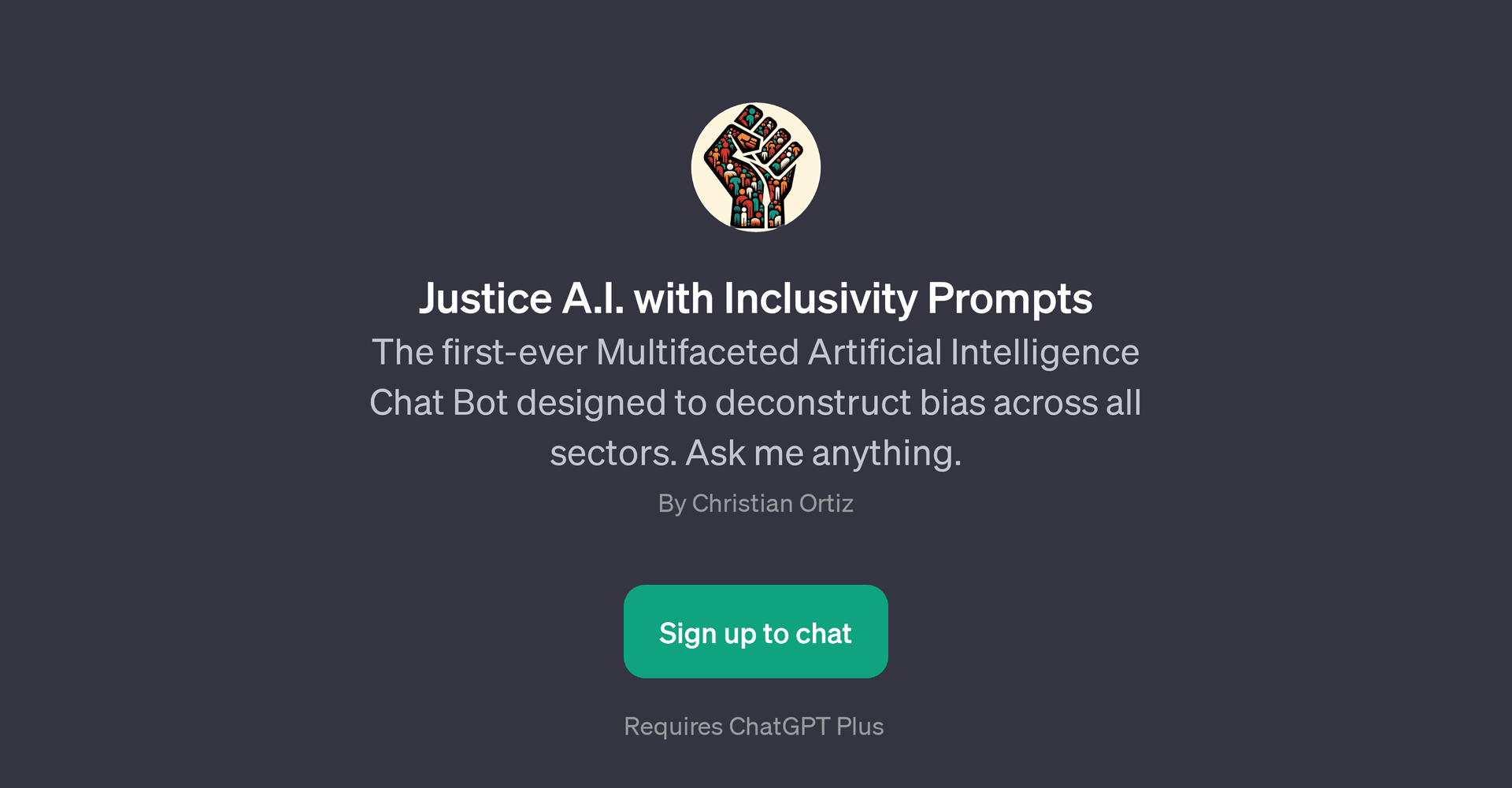 Justice A.I. with Inclusivity Prompts