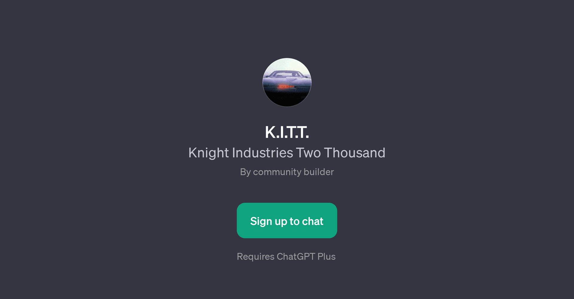 K.I.T.T.