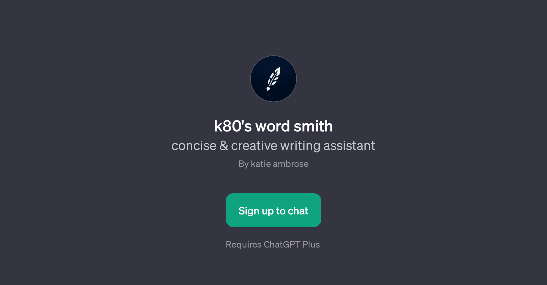 k80's word smith