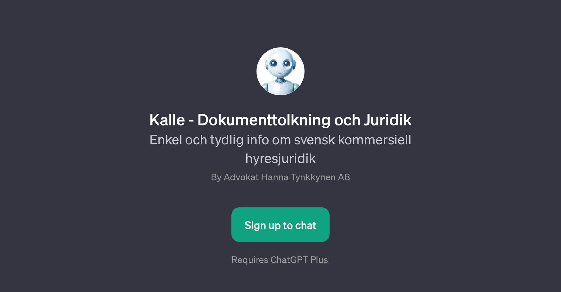 Kalle - Dokumenttolkning och Juridik