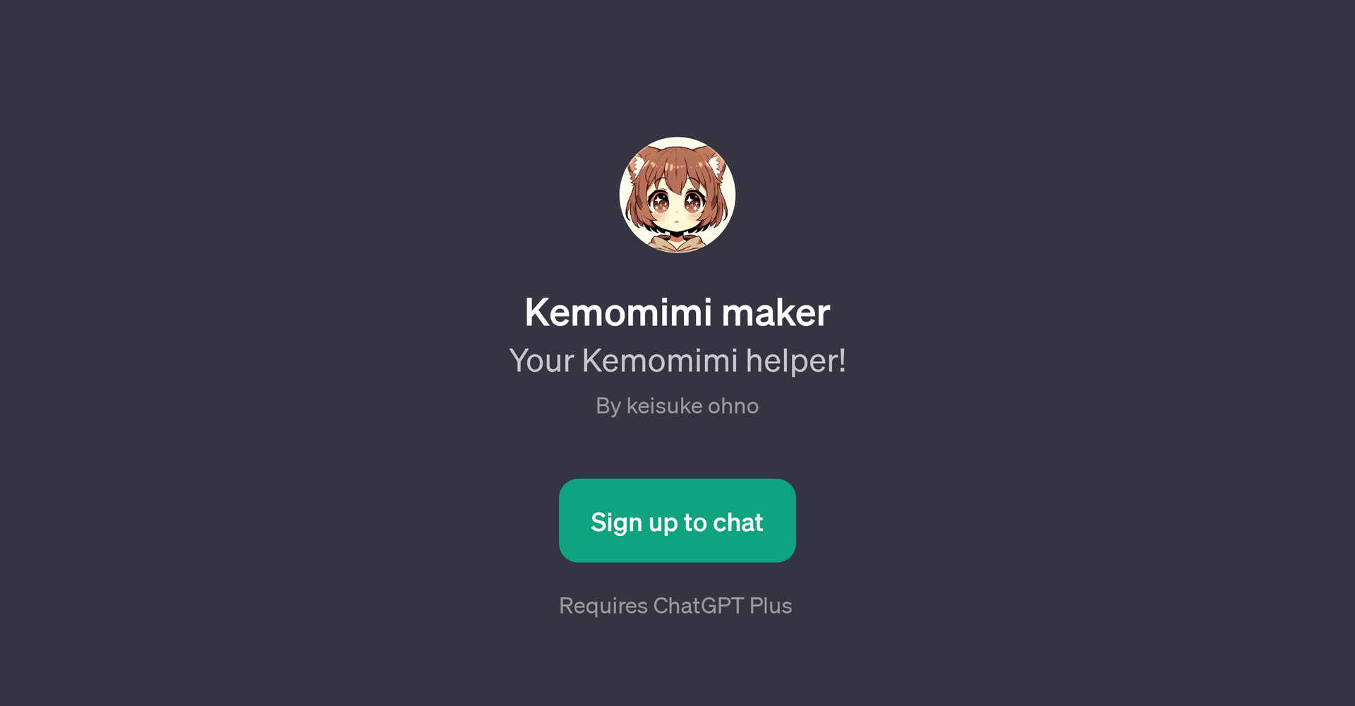 Kemomimi Maker