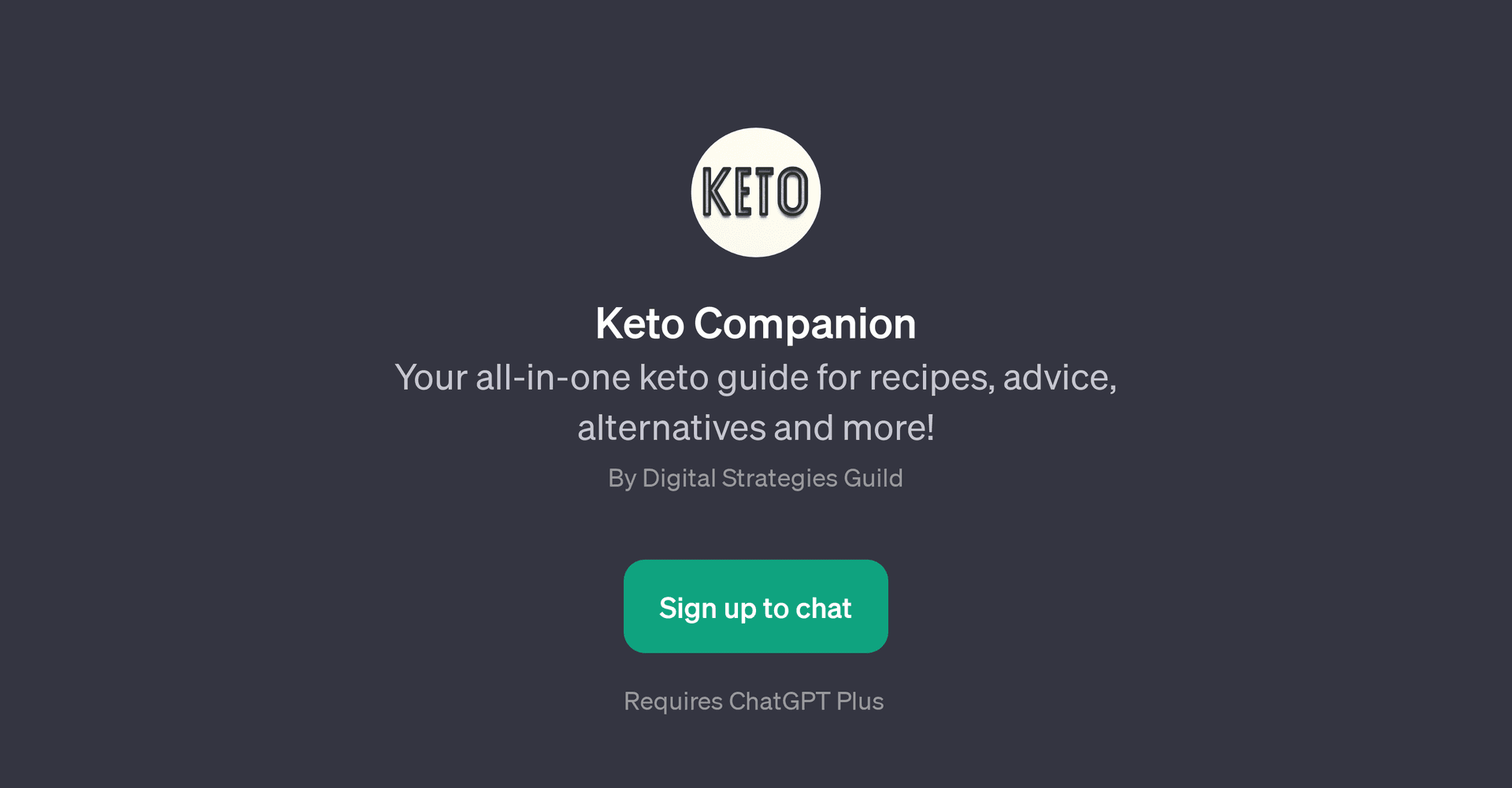 Keto Companion