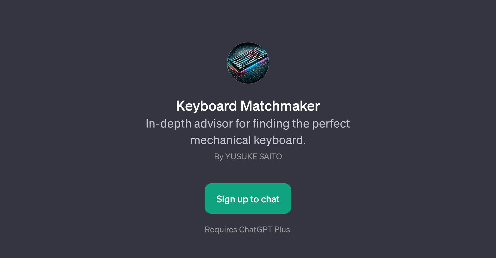 Keyboard Matchmaker