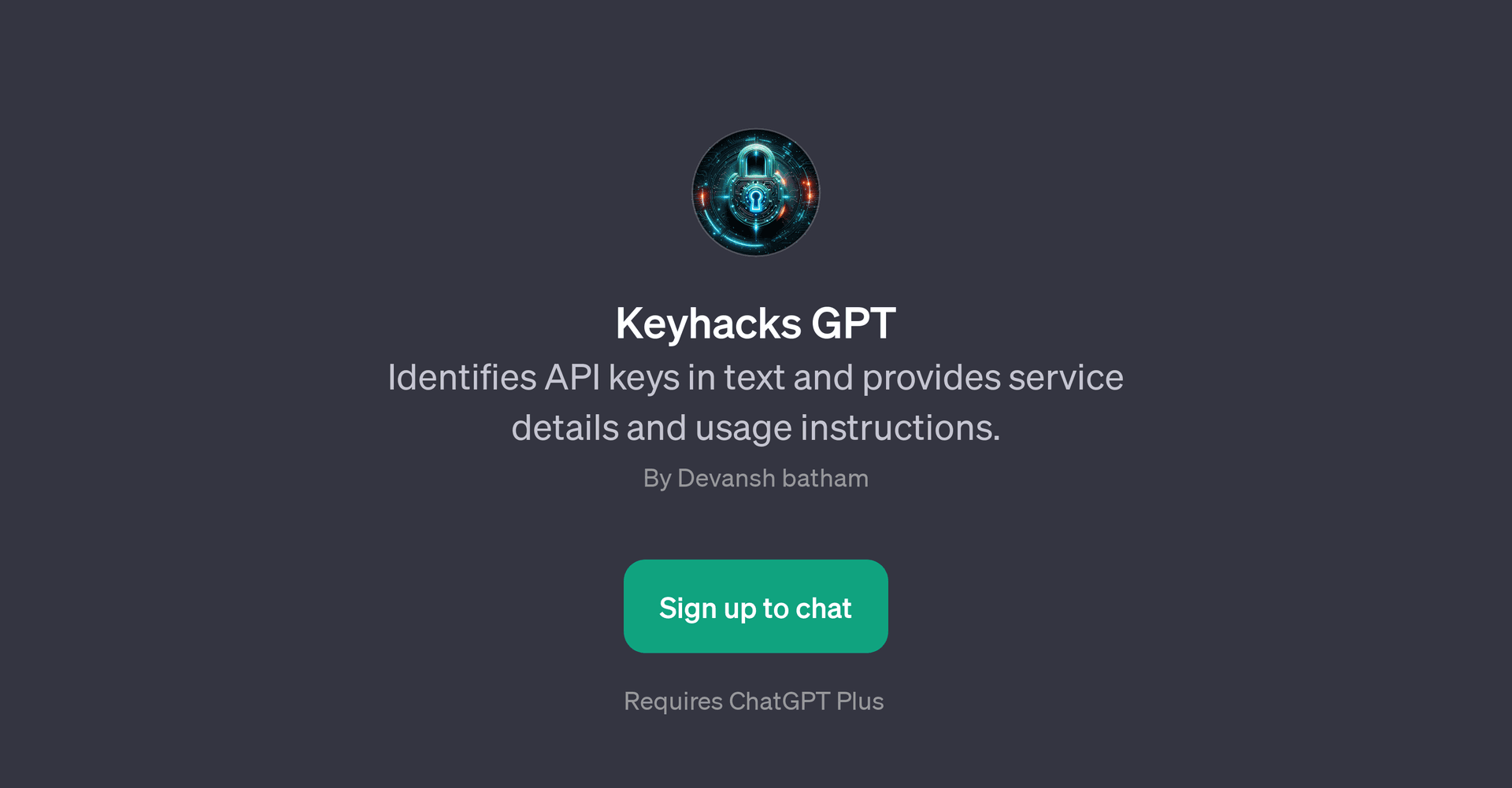 Keyhacks GPT