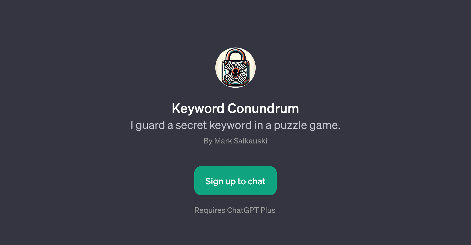 Keyword Conundrum