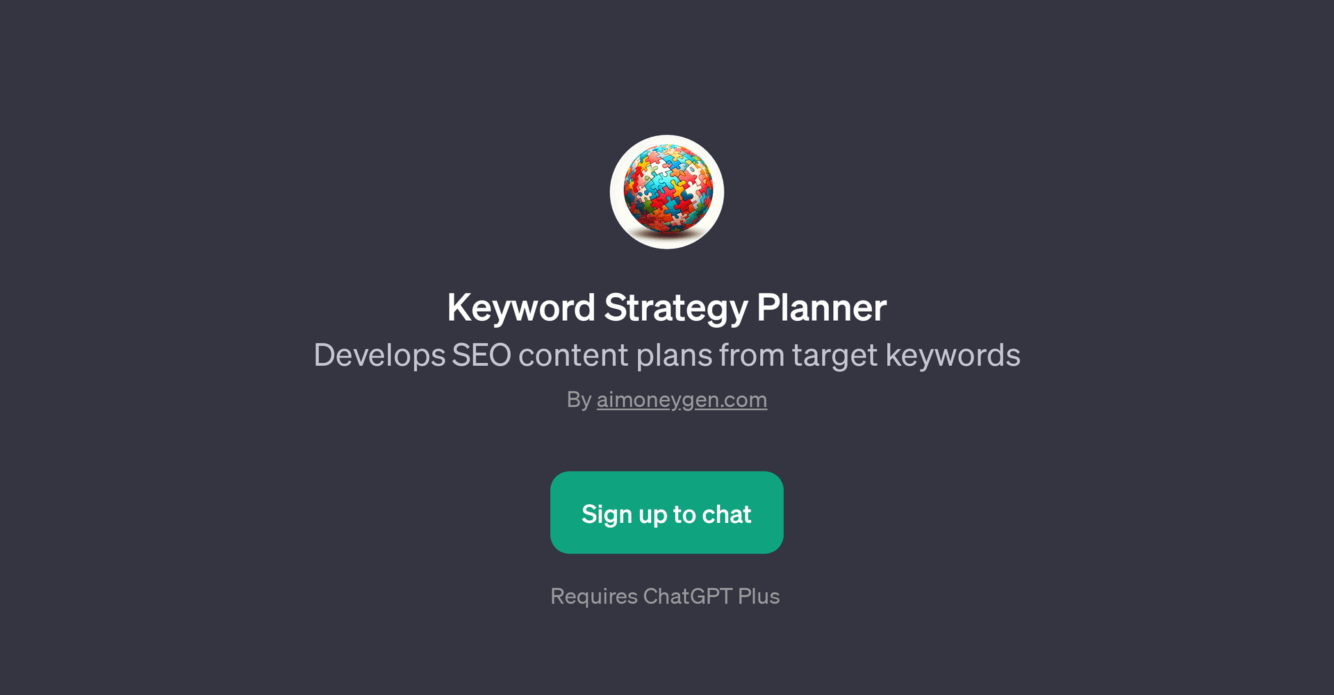 Keyword Strategy Planner