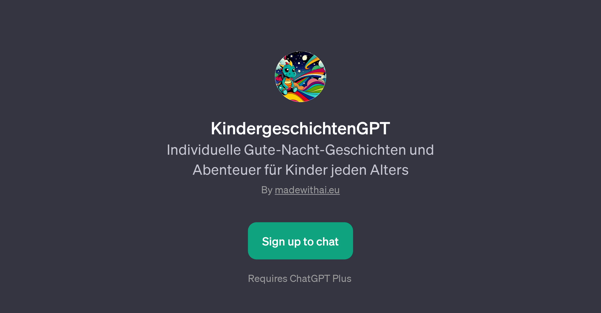 KindergeschichtenGPT