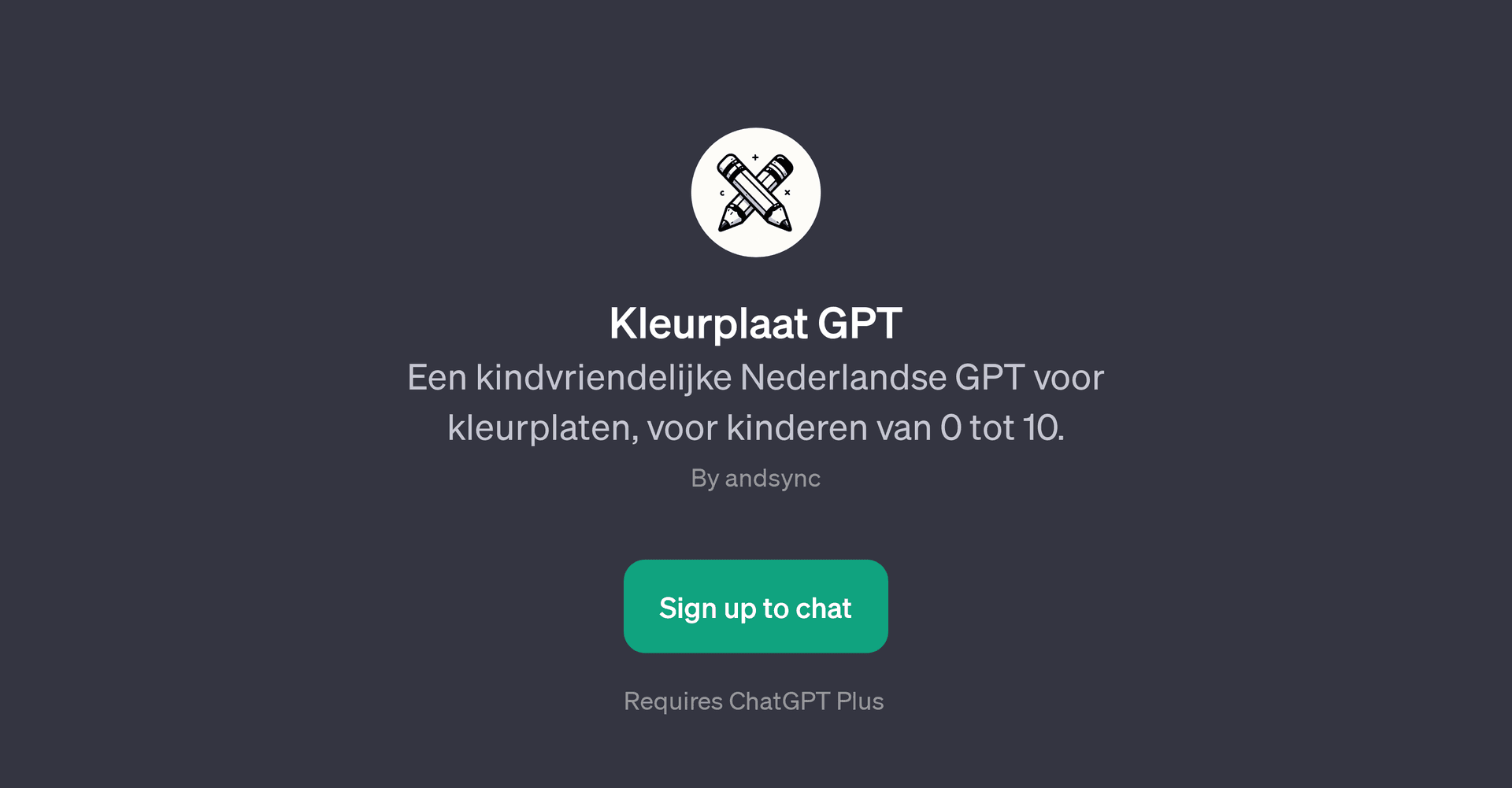 Kleurplaat GPT