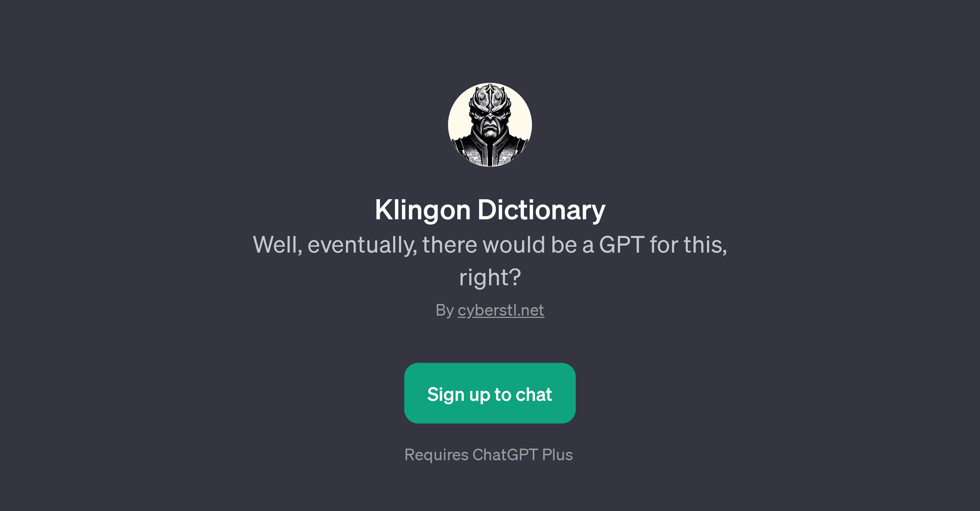 Klingon Dictionary