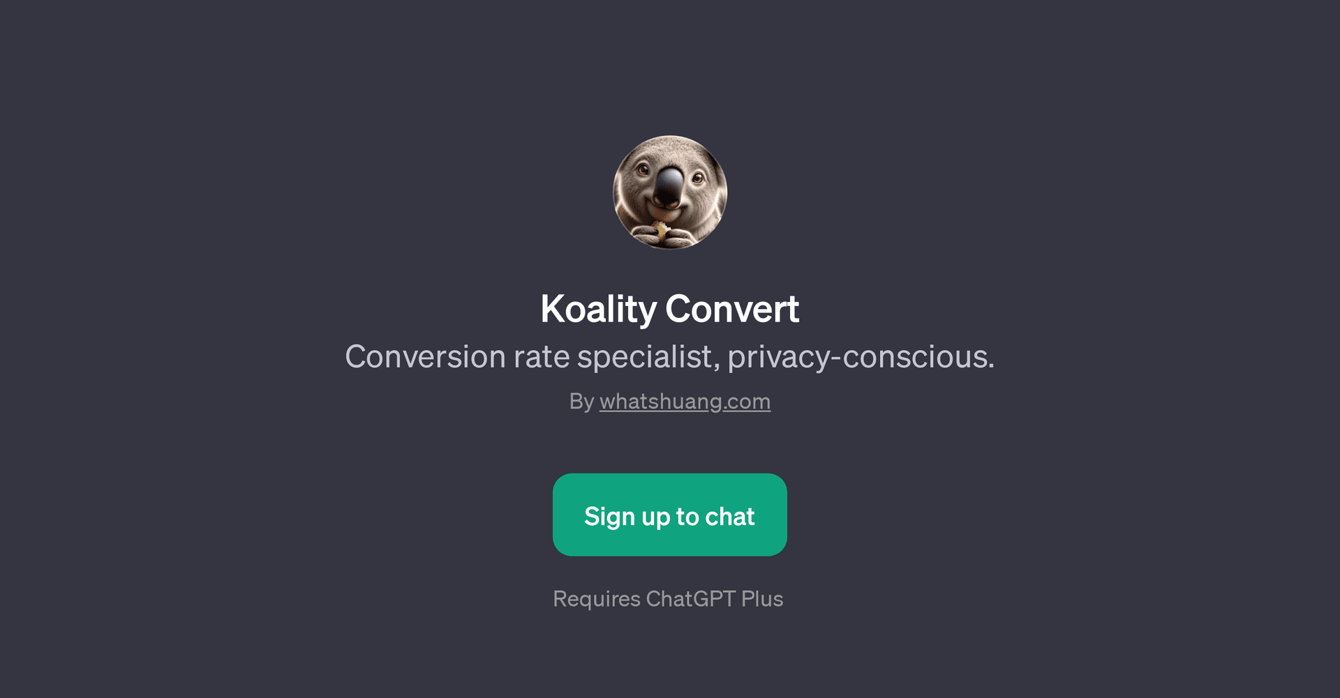 Koality Convert
