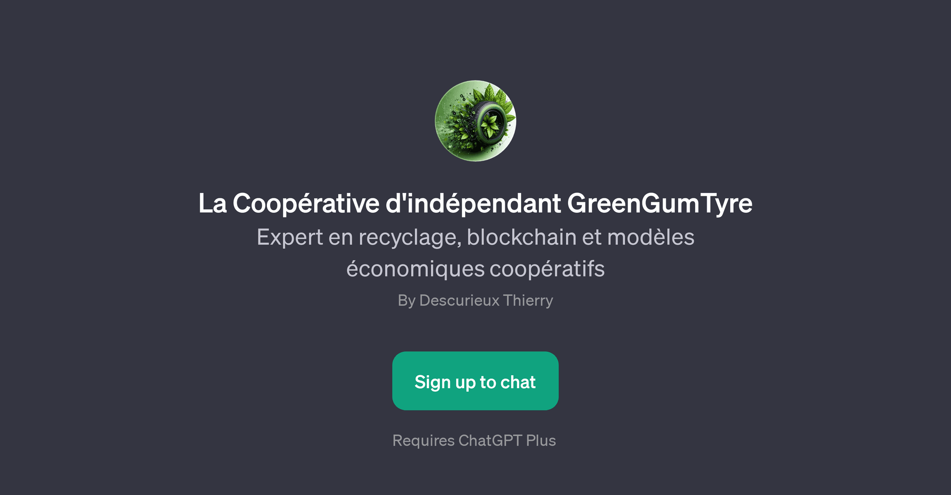 La Cooprative d'indpendant GreenGumTyre