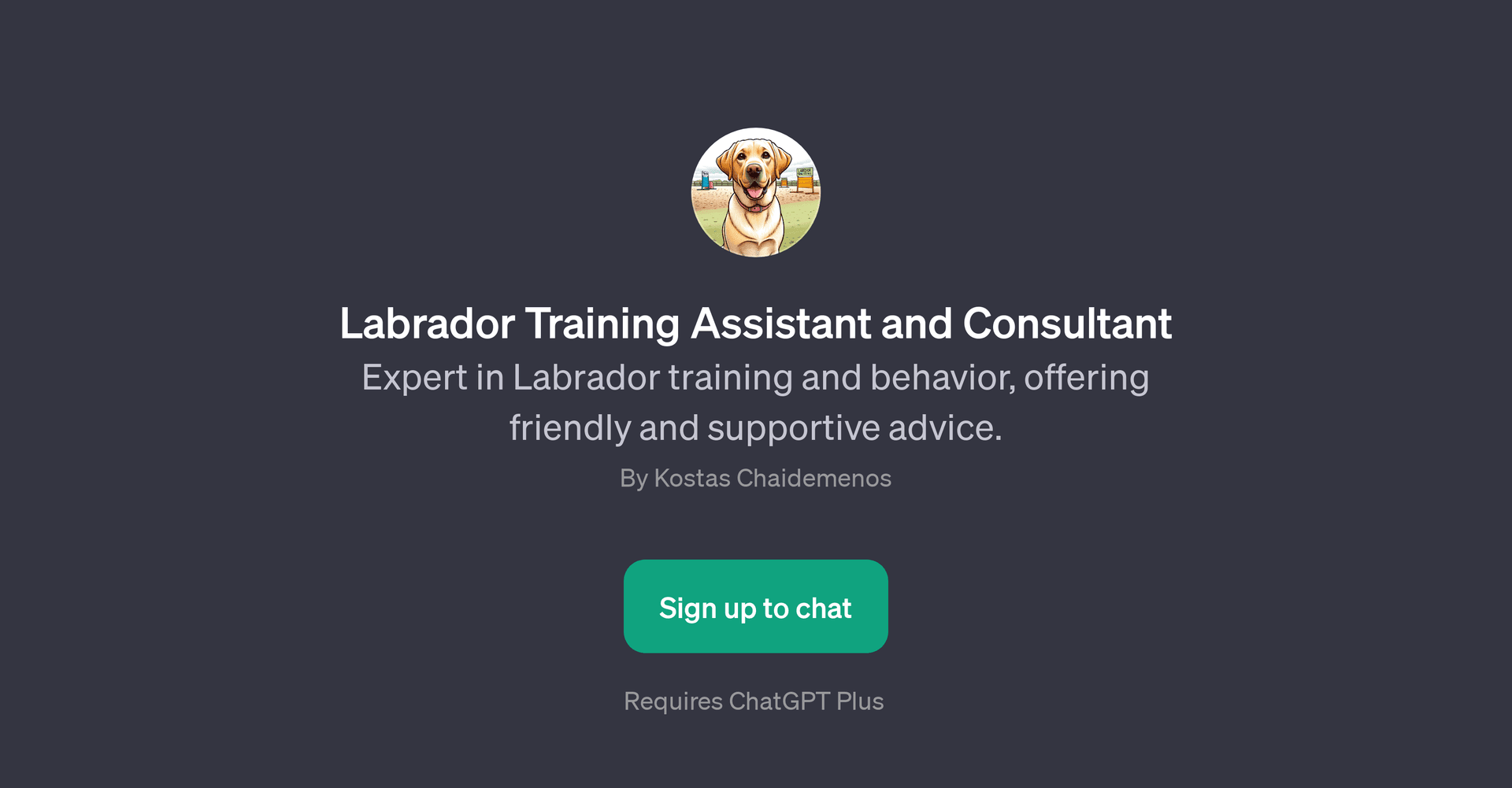 Labrador Training Assistant and Consultant