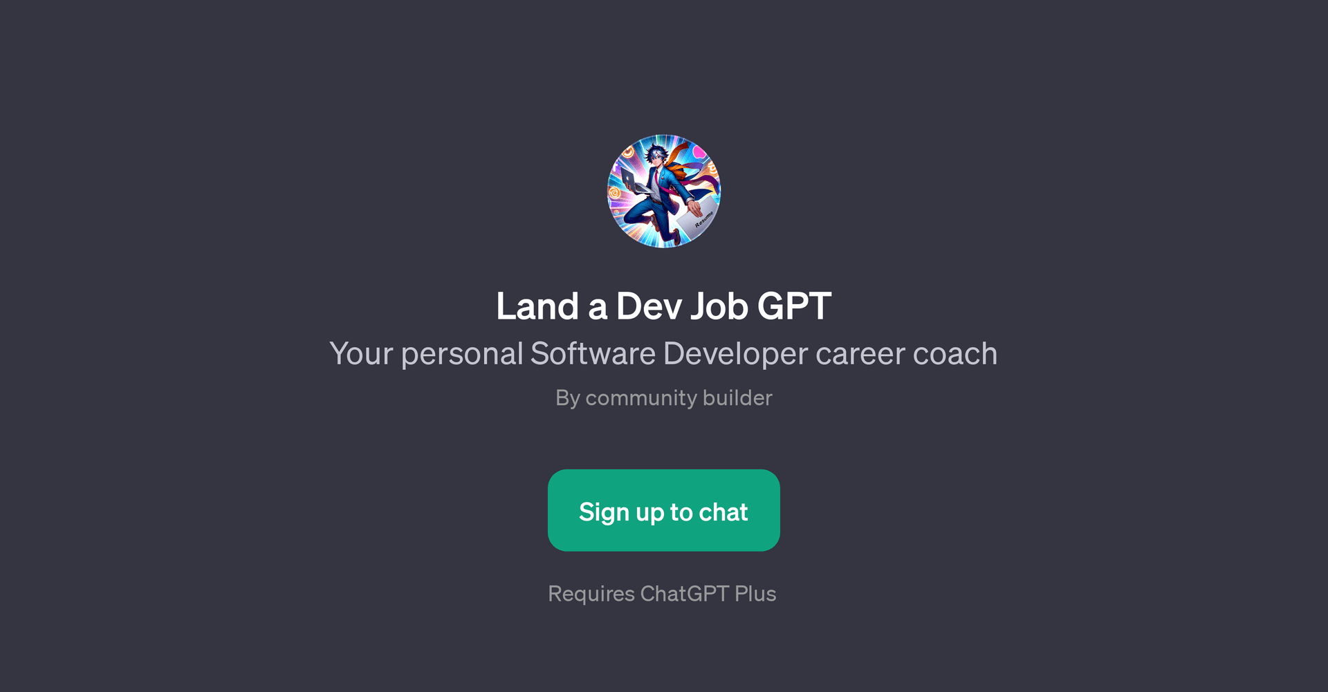 Land a Dev Job GPT
