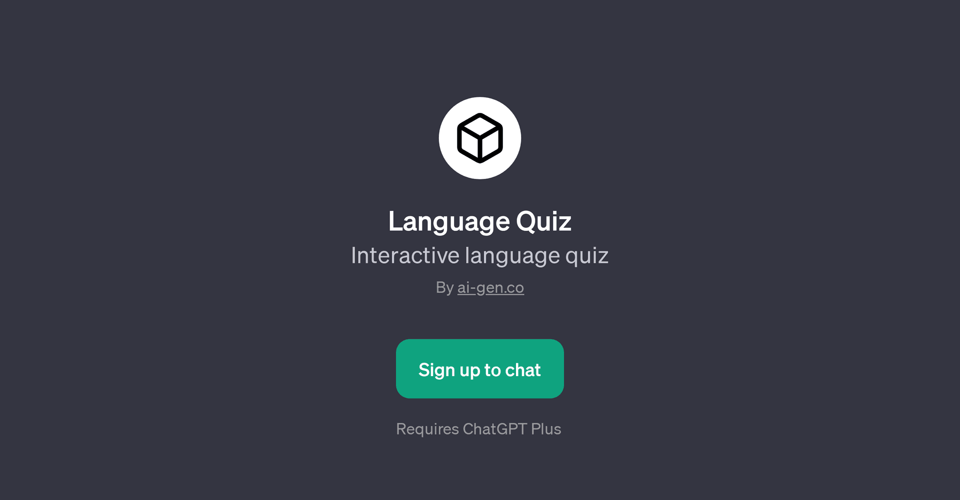 Language Quiz