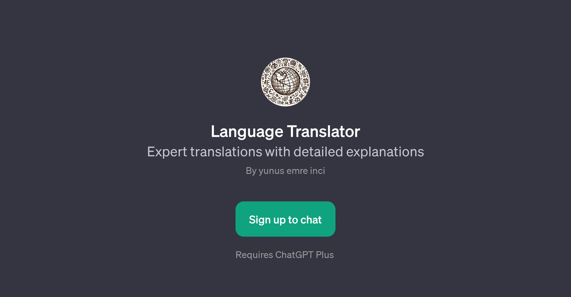 Language Translator GPT