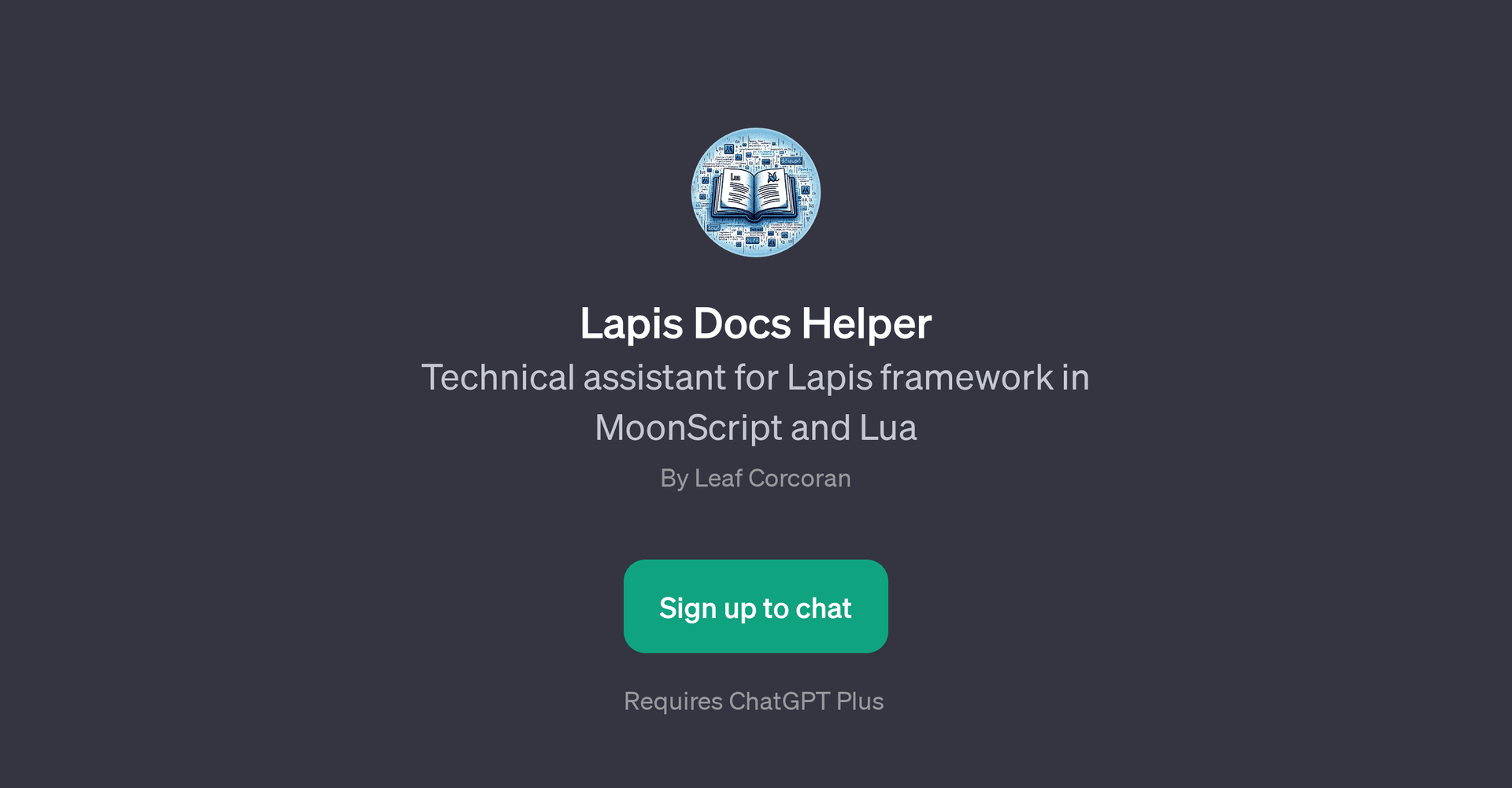 Lapis Docs Helper