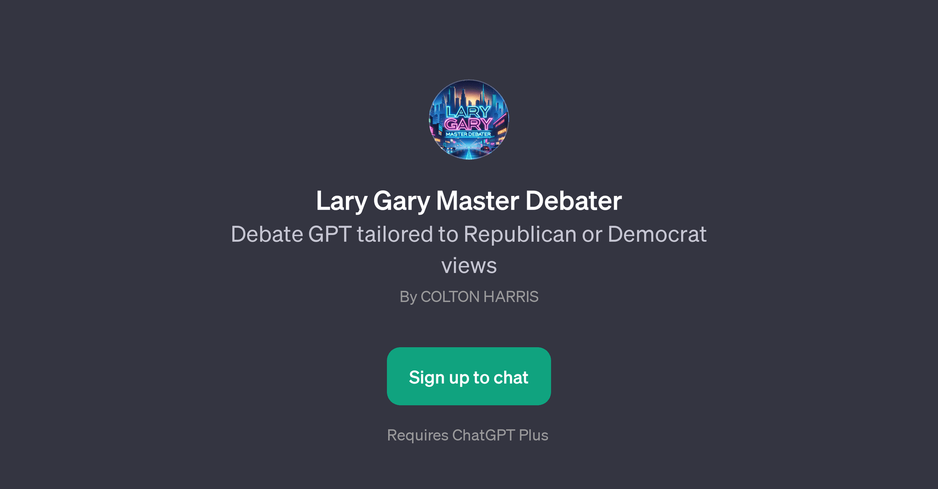 Lary Gary Master Debater