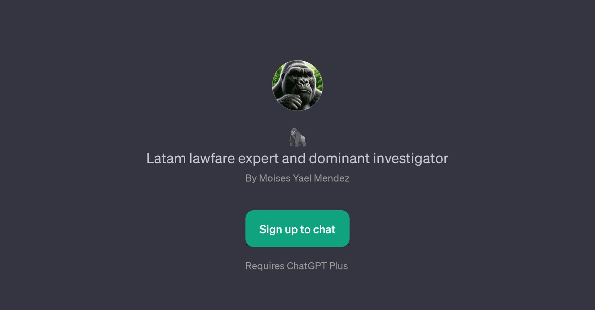 Latam Lawfare Expert and Dominant Investigator