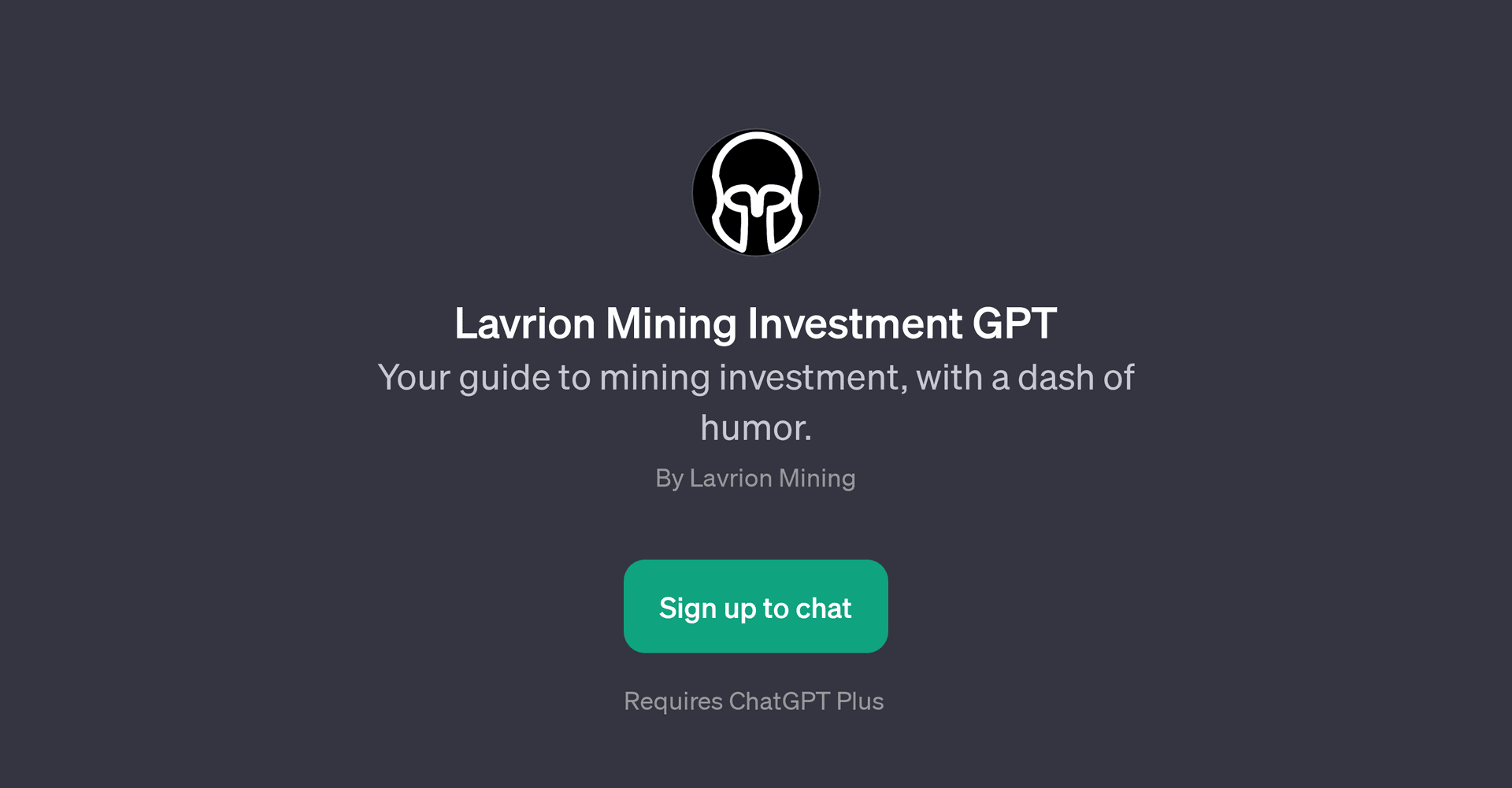 Lavrion Mining Investment GPT