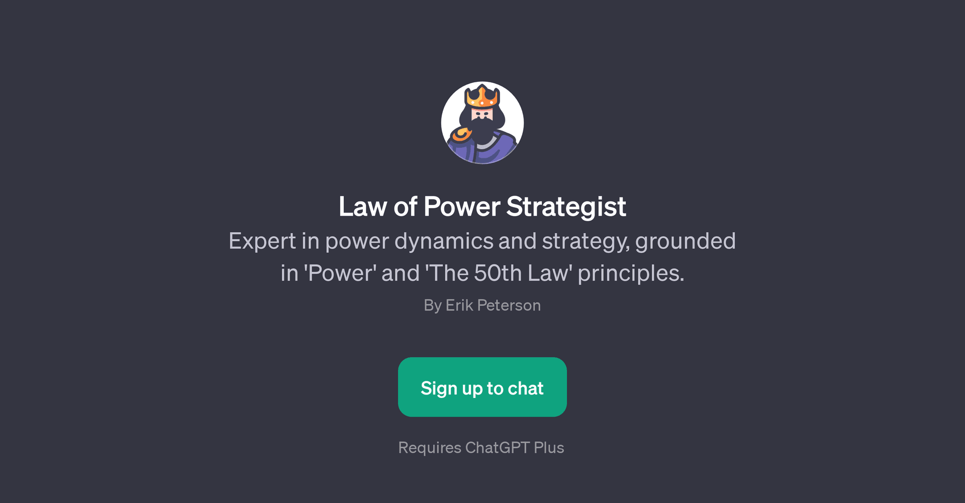 Law of Power Strategist